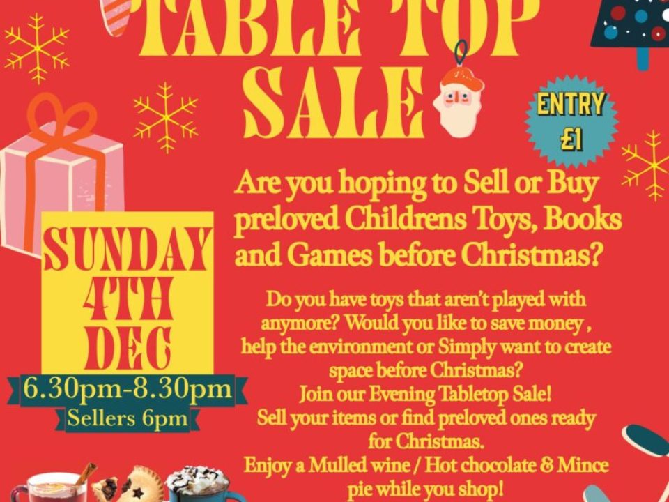 Christmas Table Top Sale